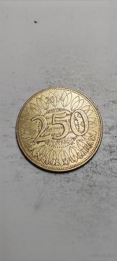 Ливан 250 ливрес 2014