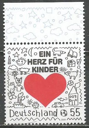 Германия. Любовь к детям. 2008г. Mi#2706.