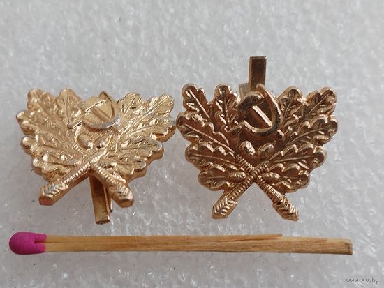 Эмблемы на петлицы. Лесник СССР