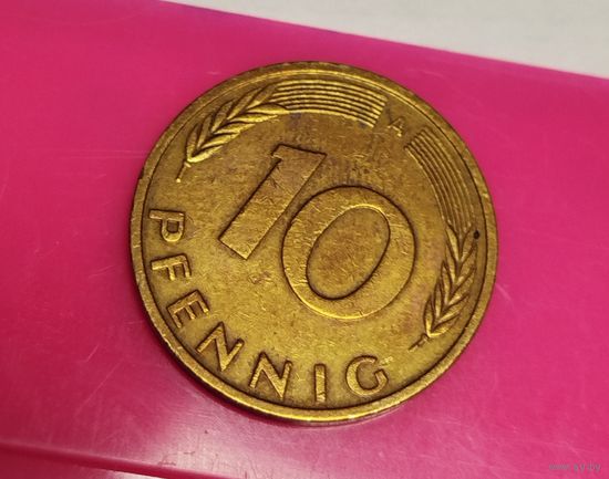 Германия 10 пфенинг 1992 А