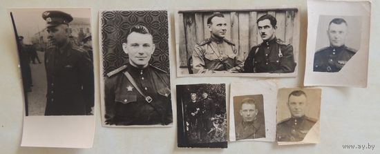 Фото "Этапы славы боевого офицера", 7 шт.