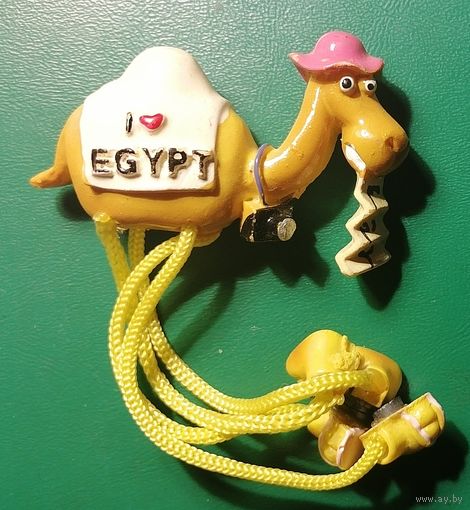 Магнитик на холодильник. Египет. Верблюд
