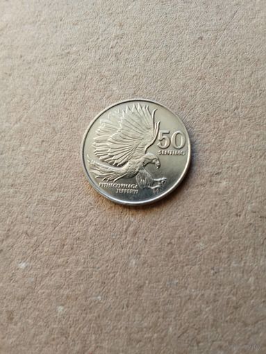 Филиппины 50 сентимо 1988 г.  Сохран!!!