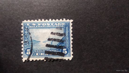 США \а39\1915г., Панамо-тихоокеанская выставка в Сан Франциско зуб.10 ми205С кц18ми