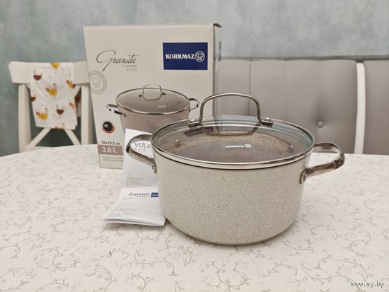 Кастрюля новая ''Korkmaz'' 3 литра (Турция)