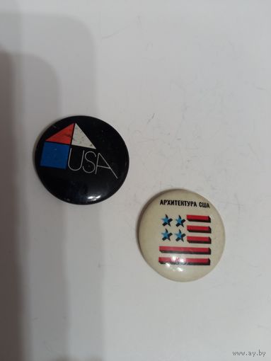 2 значка США