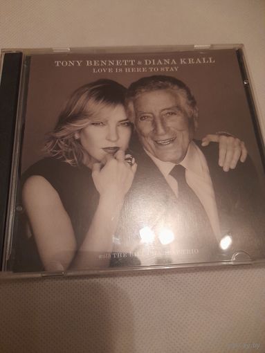 TONY BENNETT & DIANA KRALL   " LOVE IS HERE TO STAY" CD 2018