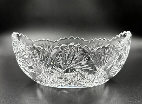 Ваза. Лодочка. Хрусталь