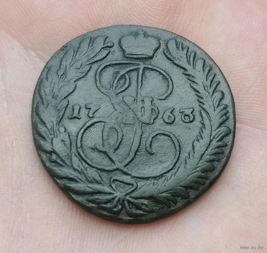 2 копейки 1763 мм красивая