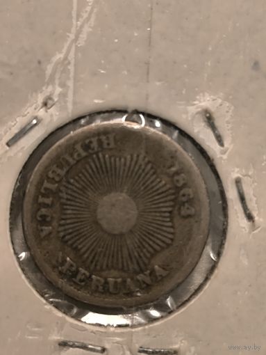 1 centavo 1864 Peru