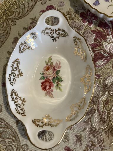 Тарелочка Мелочница Розы Royal Albert Англия винтаж