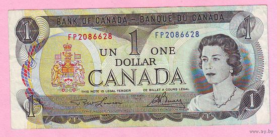 Канада. 1 доллар 1973 год