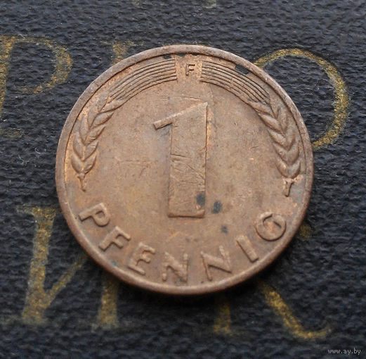 1 пфенниг 1971 (F) Германия ФРГ #01