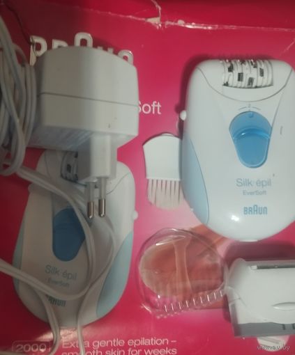 Эпилятор Браун в комплекте