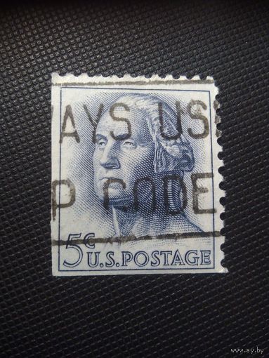 США. Д.Вашингтон. 1962г. гашеная