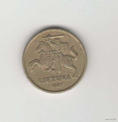 20 центов Литва 1997 Лот 7096