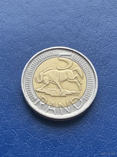 ЮАР 5 рэндов 2020 г