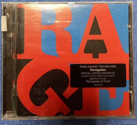CD,(EC) Rage Against The Machine – Renegades
