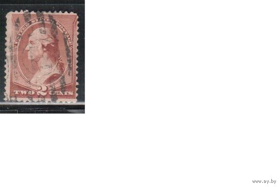 США-1883, (Скотт.210), гаш. , Стандарт, Президенты ,Вашингтон(4)