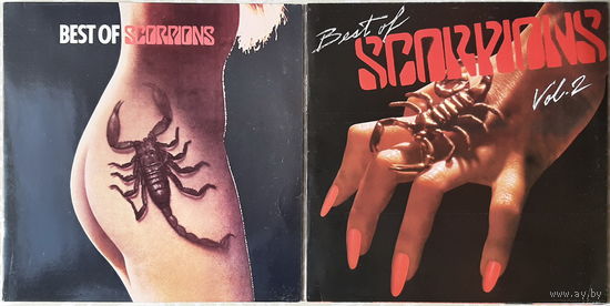 1991 SCORPIONS BEST OF SCORPIONS 2 LP ARTETON две пластинки ОДНИМ лотом  СССР