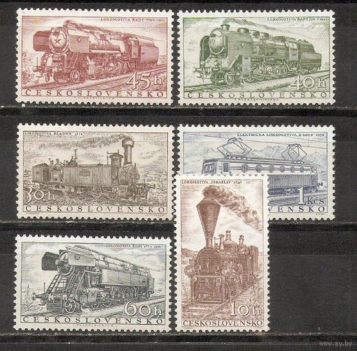 ФФ2 Чехословакия 1956 Локомотивы