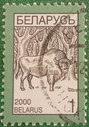 Беларусь 2000. Фауна. Зубр