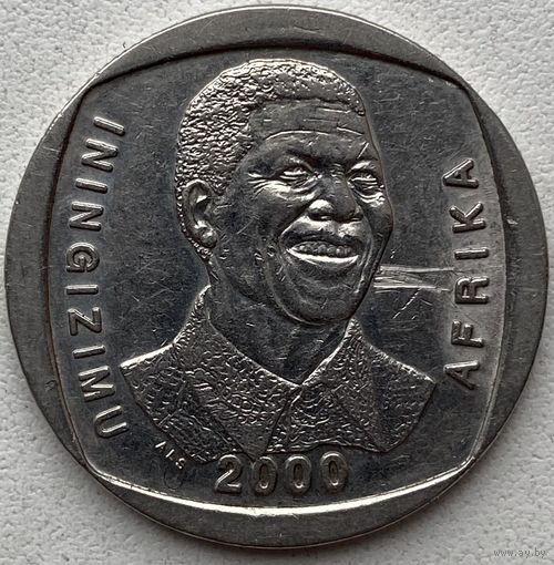 ЮАР 5 рандов 2000 г. Нельсон Мандела