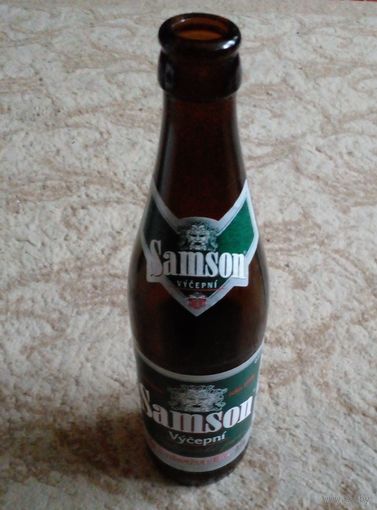Бутылка Samson Budweiser Bier Чехия.Оригинал.