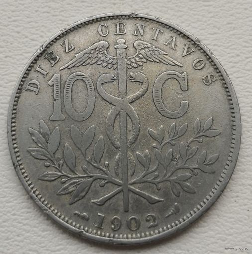 Боливия 10 сентаво 1902