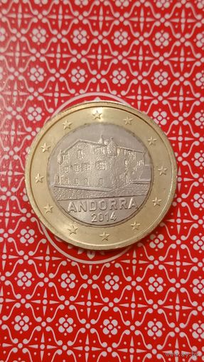 Андорра 1евро 2014