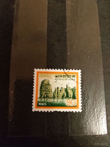 1980 Южная Корея фауна птицы (3-2)