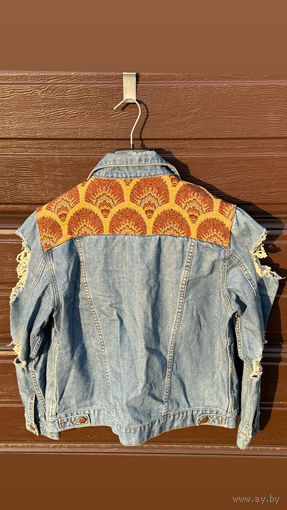 Куртка джинсовая джинц ASOS под винтаж