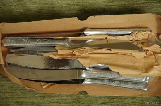 Ножи нержавейка  12 шт     ( 21,5 см )