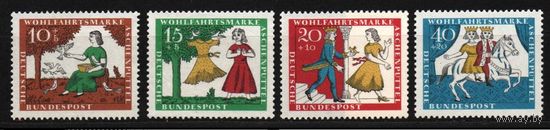 Западная Германия 1965. сказки братьев Гримм. Stories of the Brothers Grimm. MNH **