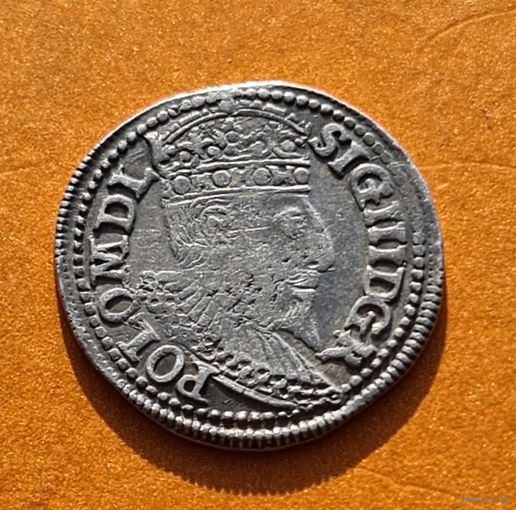 3 гроша 1596 год отличное состояние