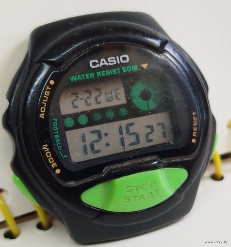 Не частые часы "casio-Fotball" оригинал