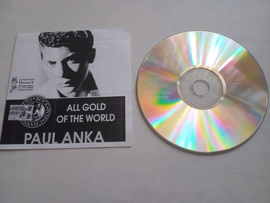 (CD - R) Paul Anka - All Gold Of The World