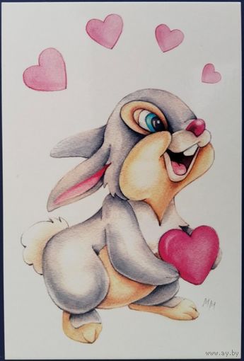 Влюбленный зайчик.