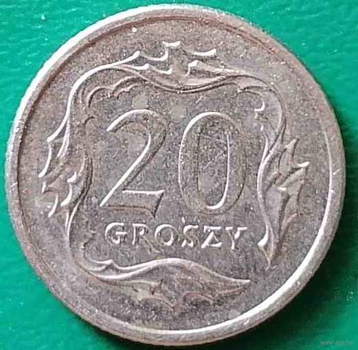 Польша 20 грошей 2000