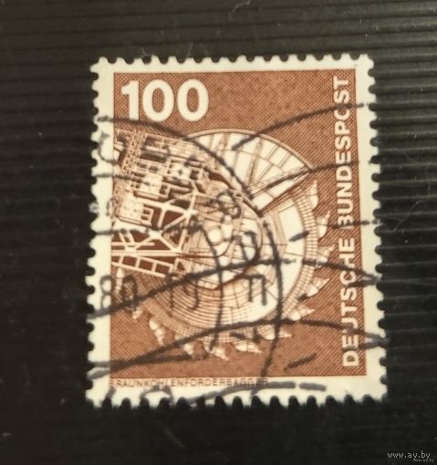 Марка ФРГ 1980 г - техника