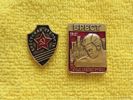 2 значка категории "Брестская крепость"