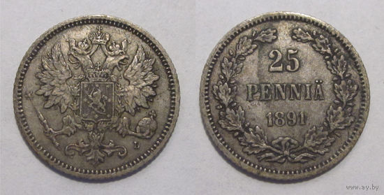 25 пенни 1891