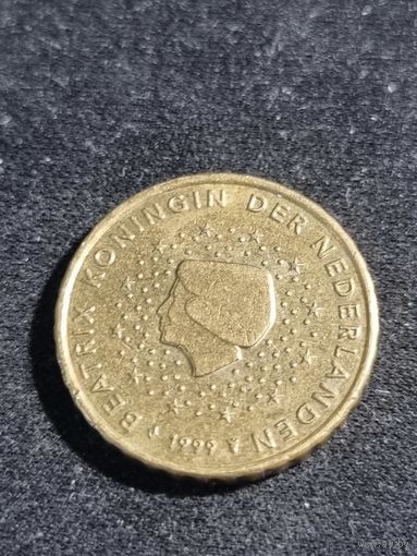 Нидерланды 10 евроцентов 1999