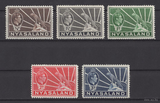 1938 Ньясаленд /NYASALAND** Леопард, Георг VI