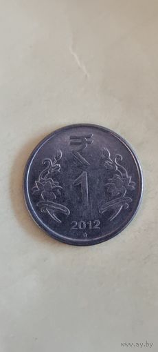 Индия 1 рупе 2012