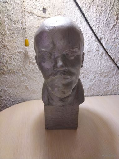 Бюст Ленин силумин