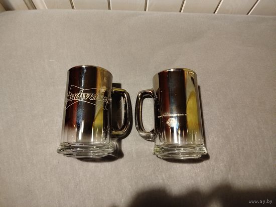 Пивные кружки Budweiser Anheuser-Busch CANADA 1997 год