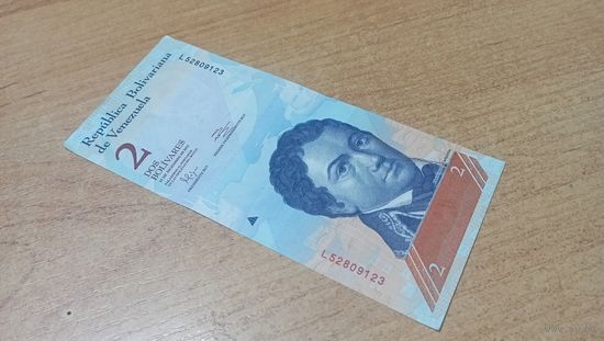Венесуэла 2 боливара образца 2012 года