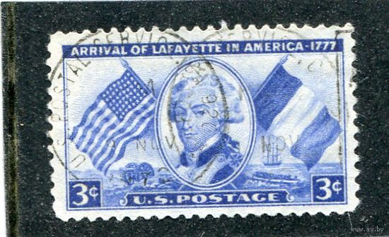 США. Жильбер Лафайет, политический деятель