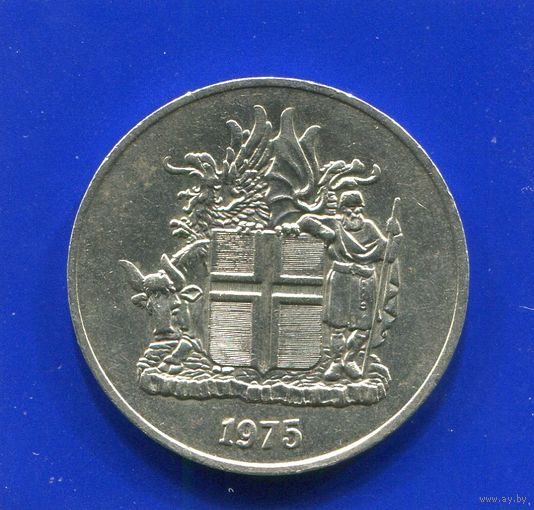 Исландия 10 крон 1975